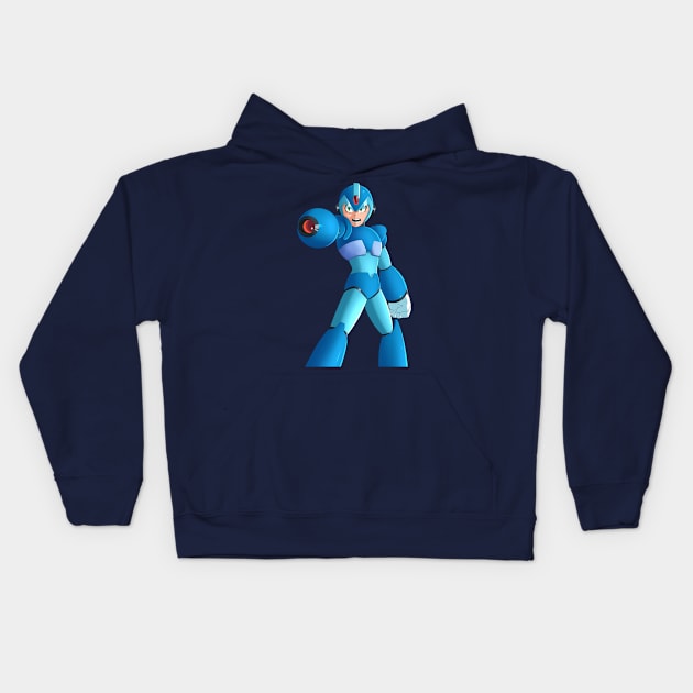 Megaman X Kids Hoodie by SenpaiLove